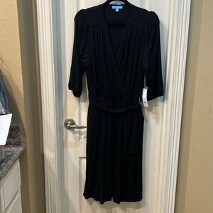 Drapers James black dress
